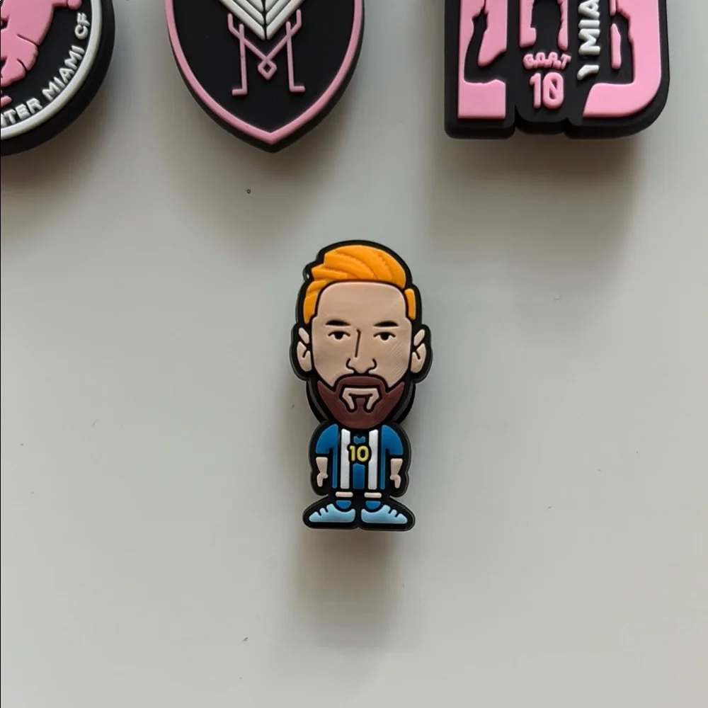 Inter Miami Themed Shoe Charms